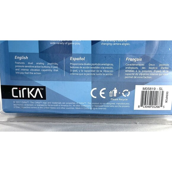 Cirka Wired Controller Model # M05819-SL for GameCube/Nintendo Wii - Picture 8 of 9